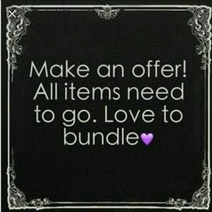 🎀bundle items! I will send a private discount🎀